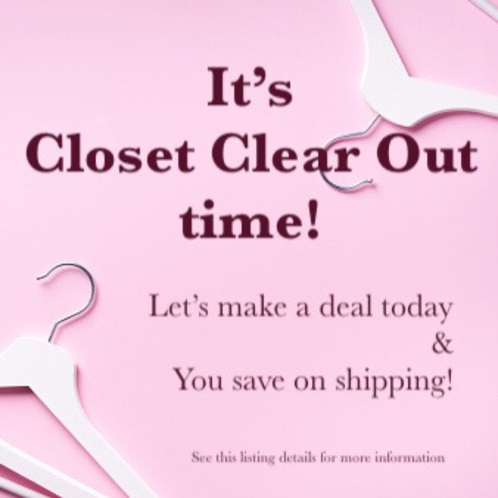 Fridays & Sundays: Closet Clear Out!